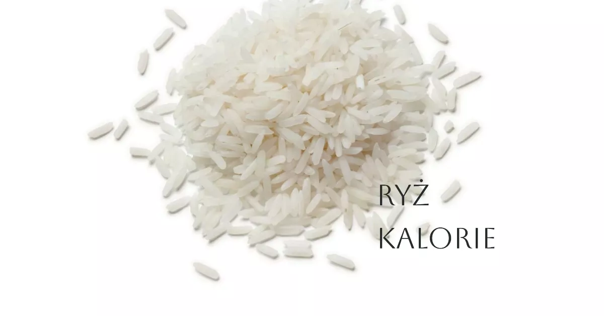 rozsypany suchy biały ryż